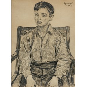 Józef Mehoffer, Portrét chlapce, 1932