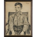 Józef Mehoffer, Portrét chlapce, 1932
