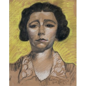 Stanislaw Ignacy Witkiewicz, Portrait of Jadwiga Pulichowa, October 15, 1928