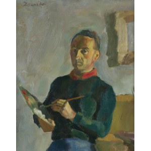 Jan Waclaw Zawadowski, AUTOPORTRET, 1930s.