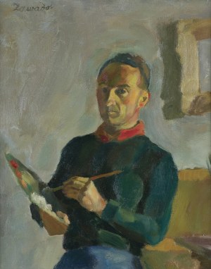 Jan Wacław Zawadowski, AUTOPORTRET, lata 30. XX w.