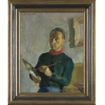 Jan Wacław Zawadowski, AUTOPORTRET, 1930er Jahre.