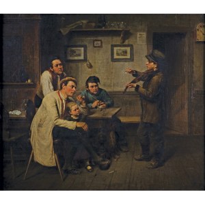Julius Kost, WIRTUOZ SKRZYPIEC, 1868