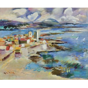 Ludwik Klimek, LANDSCAPE FROM ANTIBES