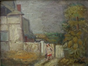 Michel Adlen (1898-1980), Okolice Honfleur (1929)