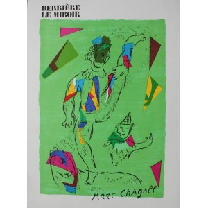 Marc Chagall (1887-1985), Zielony akrobata(okładka &bdquo;Derri&eacute;re le Miroir&rdquo; no 235, Octobre 1979, Mourlot #946)