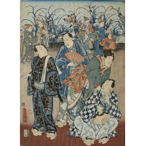 Utagawa Kunisada (1786-1864), Aktorzy kabuki