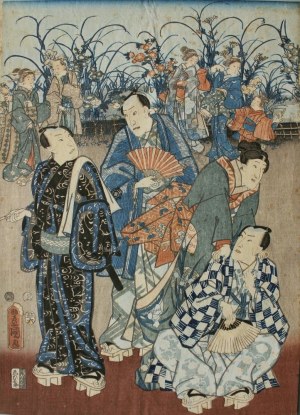 Utagawa Kunisada (1786-1864), Aktorzy kabuki