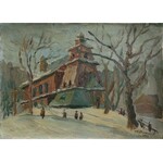 Edward Matuszczak (1906-1965), W drodze do kościoła (1947)