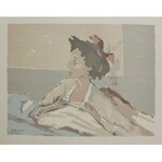 Bencion Rabinowicz [Benn] (1905-1989), Przebudzenie(z teki „BENN. 14 litographies originales en couleurs”, 1964)
