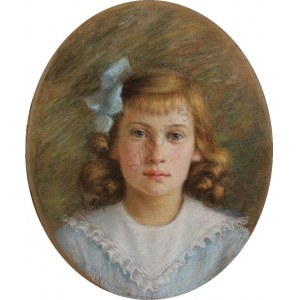 Zofia Sieniawska(XX w.), Portret dziewczynki (1917)