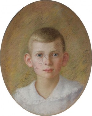 Zofia Sieniawska(XX w.), Portret chłopca (1917)