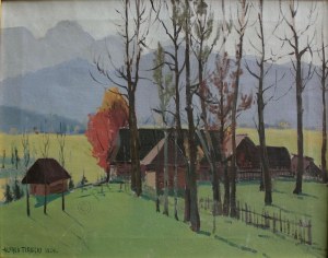 Alfred Terlecki (1883-1973), Jesień pod Giewontem (1924)