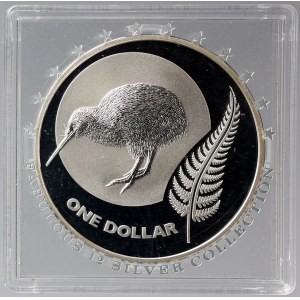 Nový Zéland. 1 dollar 2011 - kiwi. 1 OZ