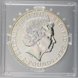Velká Británie. 2 libry 2011. 32,45 g 0,928