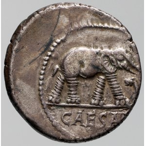 Julius Caesar (100 - 44 př.n.l.). Denár