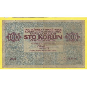 100 Kč 1919, s. 0008