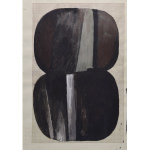 Jan BERDYSZAK (1934-2014), Double circles, 1963