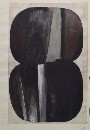 Jan BERDYSZAK (1934-2014), Koła podwójne, 1963