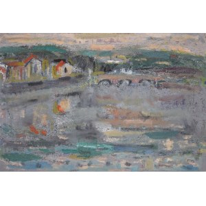 Halina CENTKIEWICZ-MICHALSKA (1912-2007), French Landscape, 1997