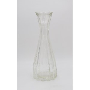 Vase, pressed glass; height 38 cm;