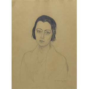 Zygmunt WALISZEWSKI (1897-1936), Portret Anieli Steinsbergowej, 1924