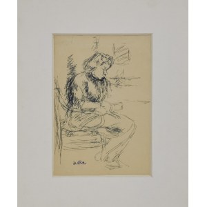 Hanna RUDZKA-CYBISOWA (1897-1988), Žena v kresle