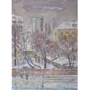 Czesław RZEPIŃSKI (1905-1995), Zimní pohled na město