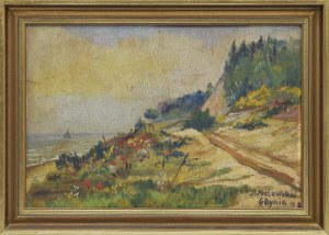 Stefan MROŻEWSKI (1894-1975), Ścieżka nad morzem - Gdynia, 1923