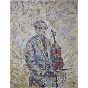 Waclaw TARANCZEWSKI (1903-1987), Portrait of a Violinist