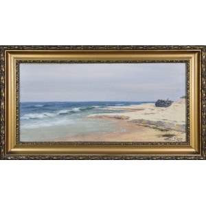 Soter JAXA-MAŁACHOWSKI (1867-1952), Pohled na moře, 1933