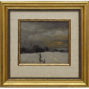 Roman Kazimierz KOCHANOWSKI (1857-1945), Winter Landscape