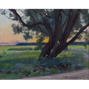 Alfonsa KANIGOWSKA (1858-1948), Landscape with Trees