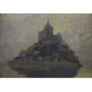Stanisław DZIEMAŃSKI (1897-1962), Mont Saint-Michel, 1928