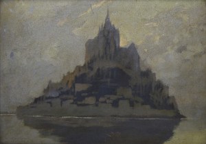 Stanisław DZIEMAŃSKI (1897-1962), Mont Saint-Michel, 1928