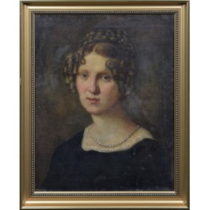 Malarz nieokreślony, XIX w., Portret szlachcianki