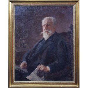 Stanisław BATOWSKI-KACZOR (1866-1946), Portrét Tadeusze Rutowského, 1915