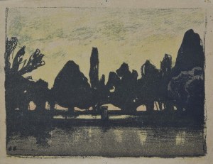 Jan STANISŁAWSKI (1860-1907), Villa d'Este, 1901