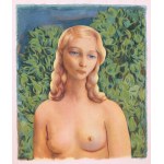 Moses KISLING (1891-1953), Jean GIONO (1895-1970), Provence, 1954