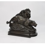 GYÖRGY II VASTAGH (1868-1946), Paire de lions