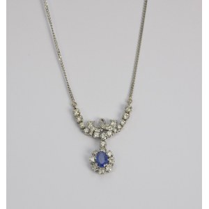 Collier de saphir