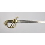 Saber of a senior cavalry officer, in scabbard
