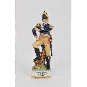 Figurine of an infantry captain of the Legions 1795