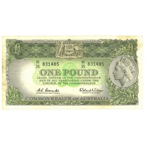 Australia 1 Pound 1961 - 1965 (ND)