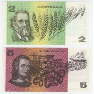 Australia 2 - 5 Dollars 1974 (ND)