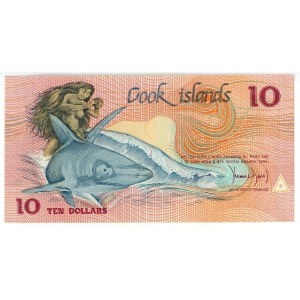 Cook Islands 10 Dollars 1987