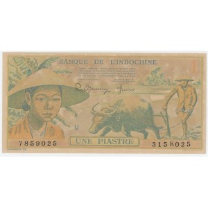 French Indochina 1 Piastre 1949