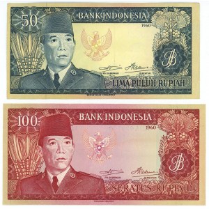 Indonesia 50 - 100 Rupiah 1960