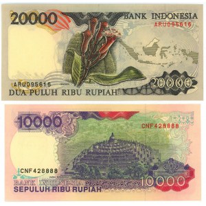Indonesia 10000 - 20000 Rupiah 1992 - 1998