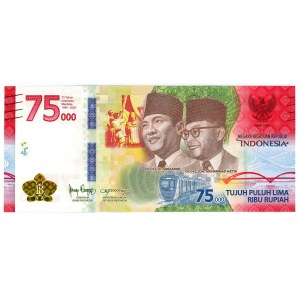 Indonesia 75000 Rupiah 2020 Commemorative Issue